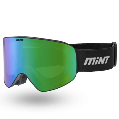 Mint-Sports Smoke Black Ski Glasses